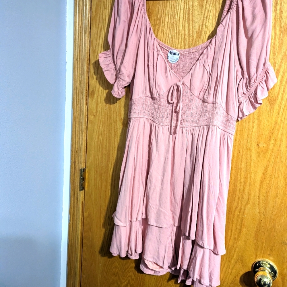 NWT Arula Size A pink romper
